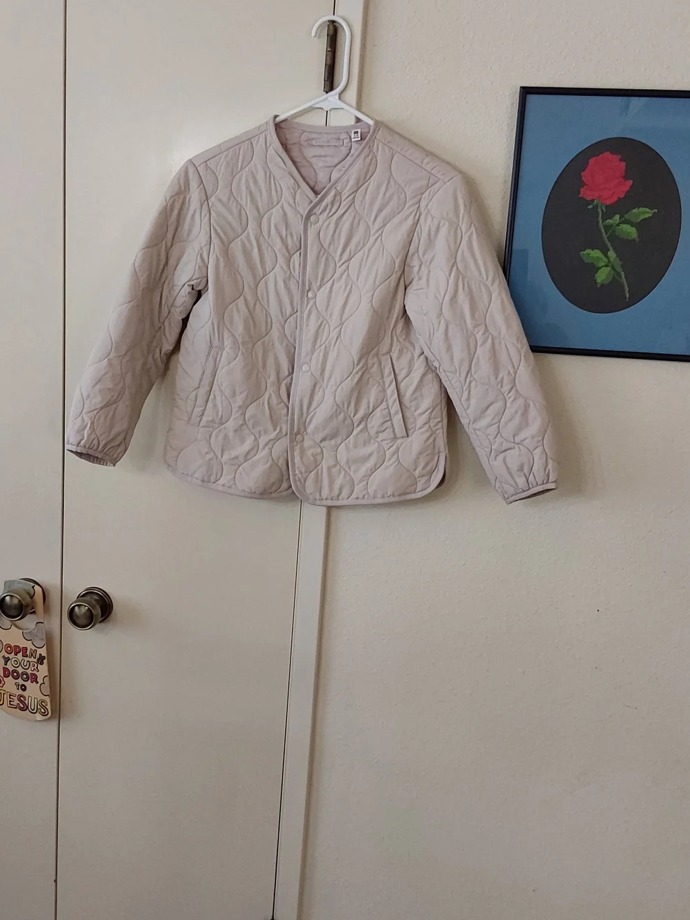 GAP Quilted Jacket - Cream